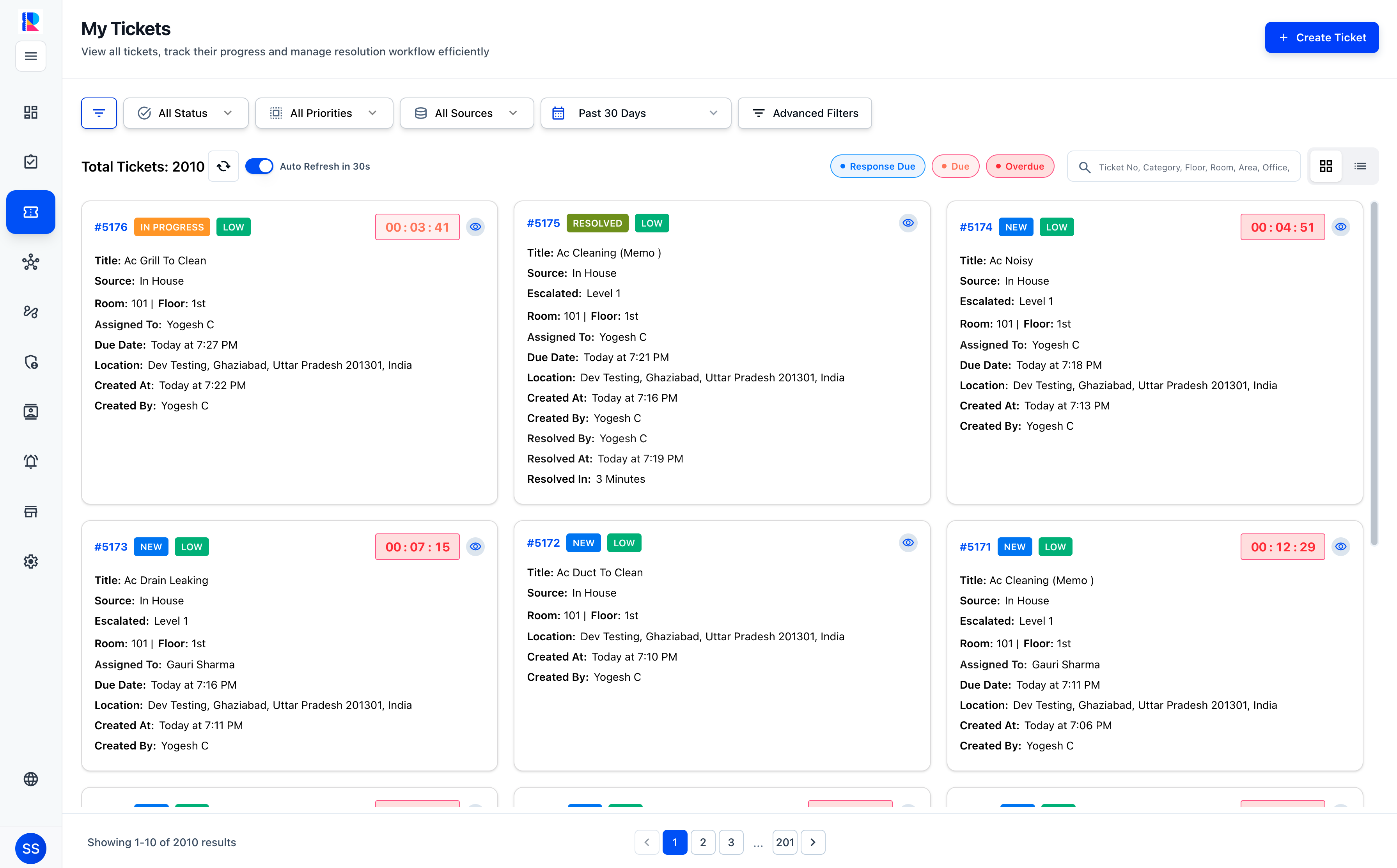 Rannkly Desk Dashboard