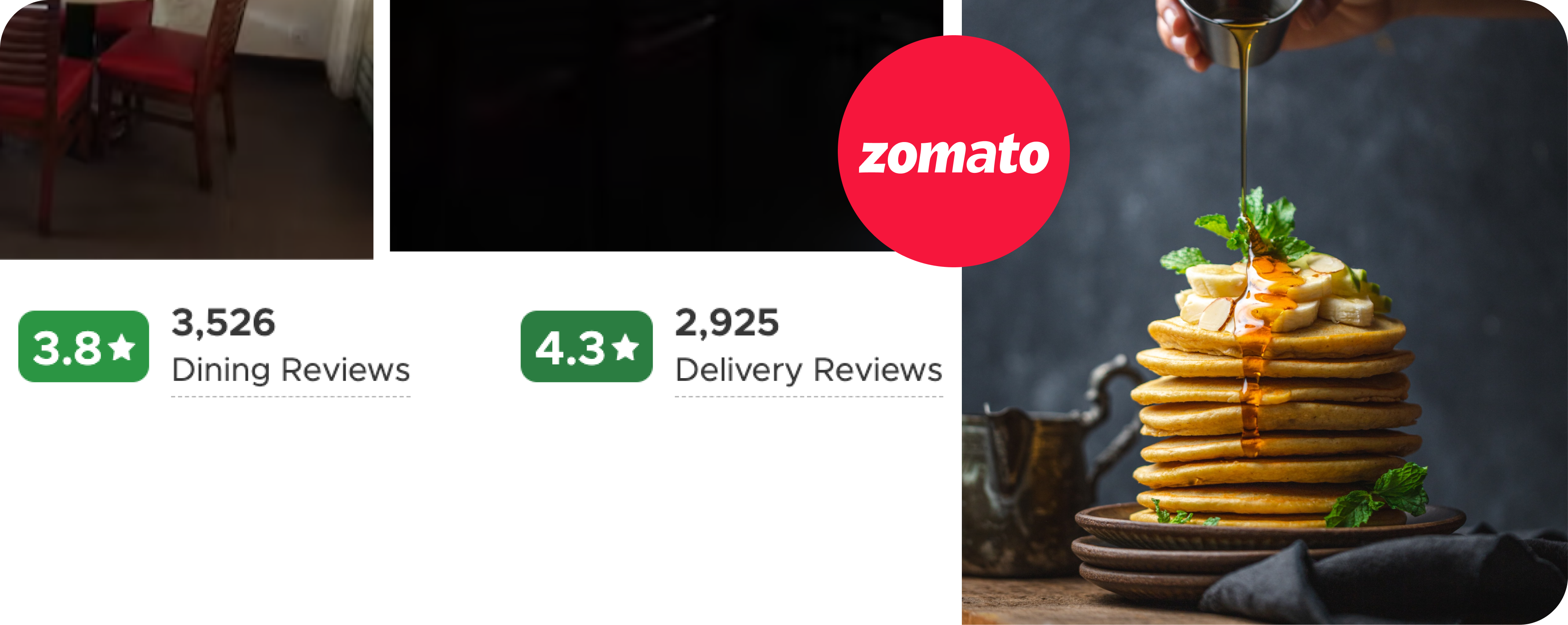 Zomato review and rating system
